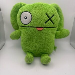 Vintage 2003 Uglydoll  OX Green  Plush Stuffed Animal Doll Toy 12"